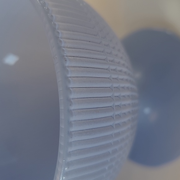 Cup bleu in glass..6 cup 5plates - Picture 2 of 5